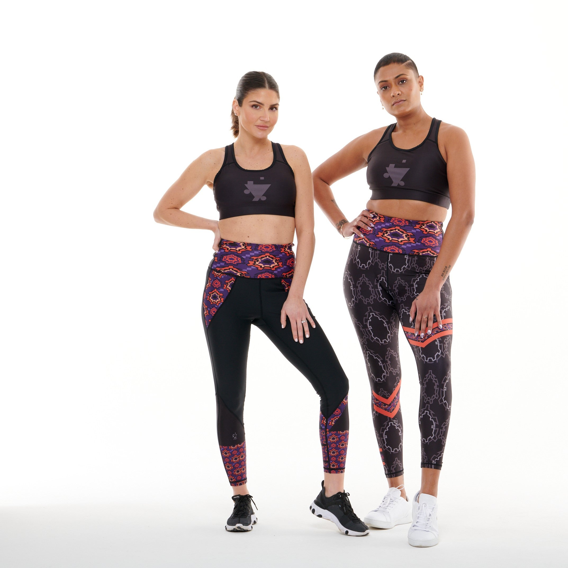 TYNA Dee'Essay Butiful Leggings featuring vibrant Ankara print and engineered waistband.